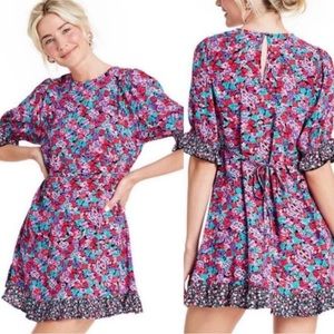 Rixo for Target floral mini dress size 12